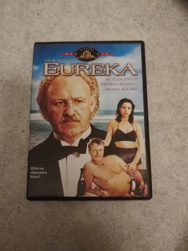 Eureka Gene Hackman Rutger Hauer Theresa Russell