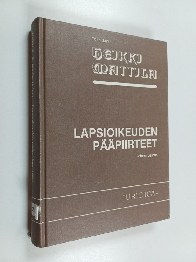 Lapsioikeuden pääpiirteet