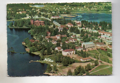 Vammala keskustaa, ilmakuva (Velj.Karhumäki 128)