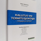 Hallitus vai toimitusjohtaja : työnjako ja vastuut - pikkukuva 1