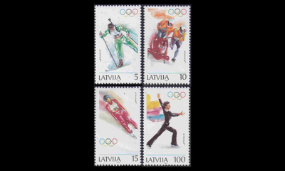 Latvia 364-7 ** Lillehammerin olympialaiset (1994)
