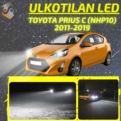 PRIUS C (NHP10) 2011-2019 Ulkoiset LED -valot