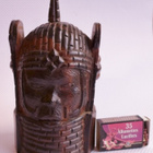figuuri hienoa jalopuuta Afrikka korkeus 20cm pää - pikkukuva 4