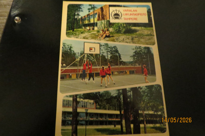 TAMPERE VARALAN LIIKUNTAOPISTO 1978 KULKENUT KORTTI