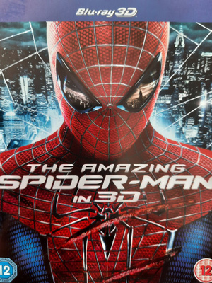 THE AMAZING SPIDER-MAN IN 3D BLU-RAY