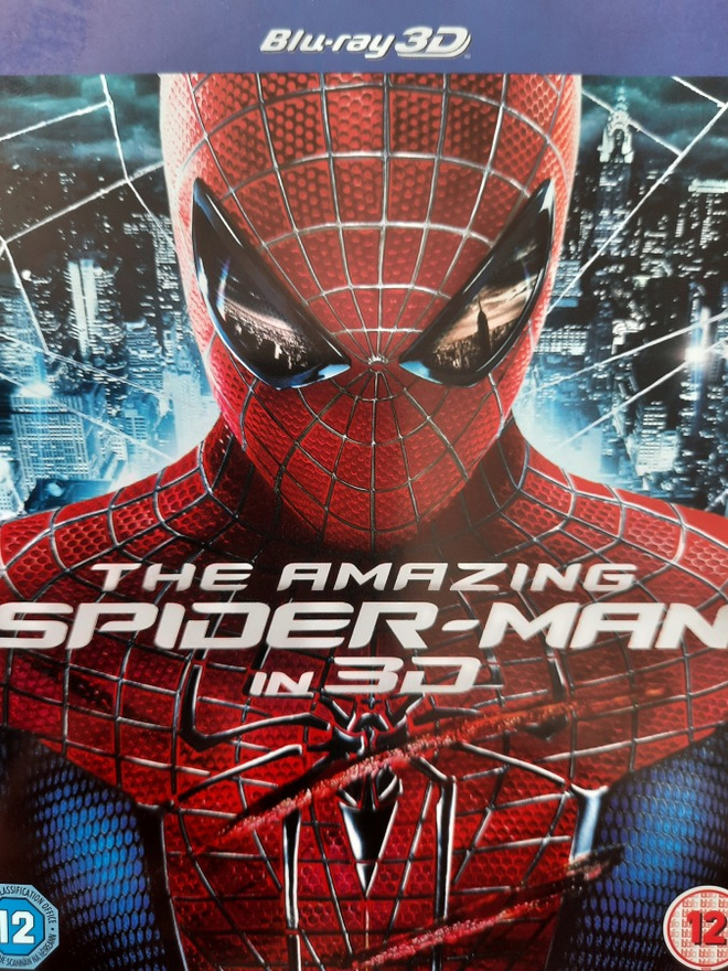 THE AMAZING SPIDER-MAN IN 3D  BLU-RAY