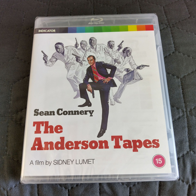 The Anderson Tapes Blu-ray **muoveissa**