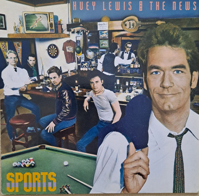 HUEY LEWIS AND THE NEWS : SPORTS  LP