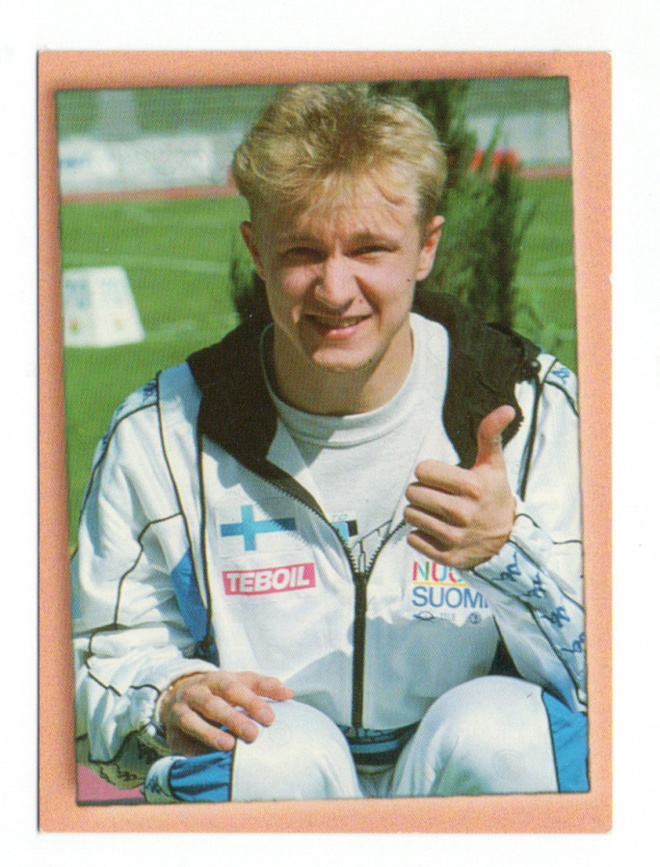 Purkkakuva EM Helsinki '94 Ari Pakarinen