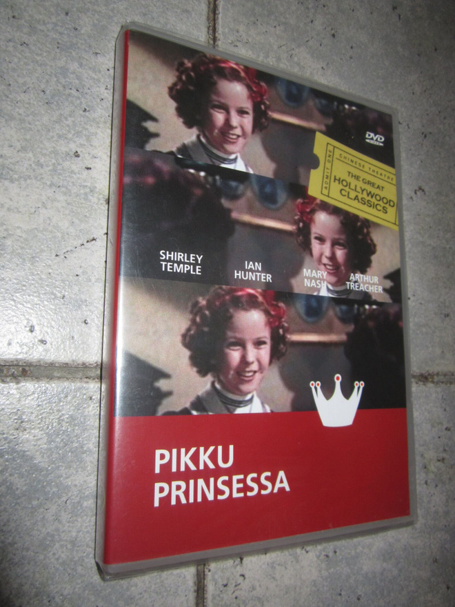 pikku prinsessa : AVAAMATON DVD shirley temple