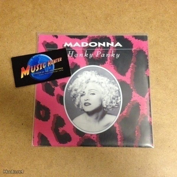 MADONNA - HANKY PANKY 7" GER PAINOS + .