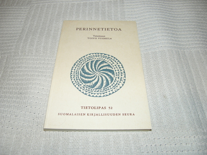 Toivo Vuorela (toim.)  Perinnetietoa   nid 1.p