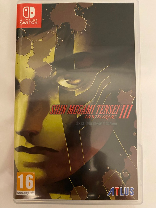 Nintendo switch shin megami Tensei 3 Nocturne HD remaster