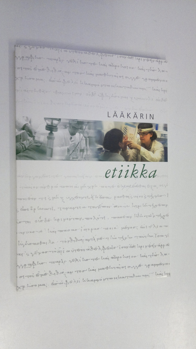 Samuli (toim.) Saarni : Lääkärin etiikka