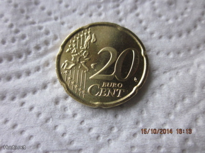 Suomi 20 cent, unc, v. 2006