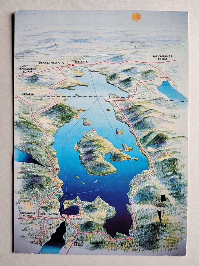 Postikortti: Miekojärvi