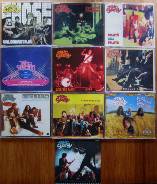 TEHOSEKOITIN Cd-single / MCD paketti 10 kpl erilaisia