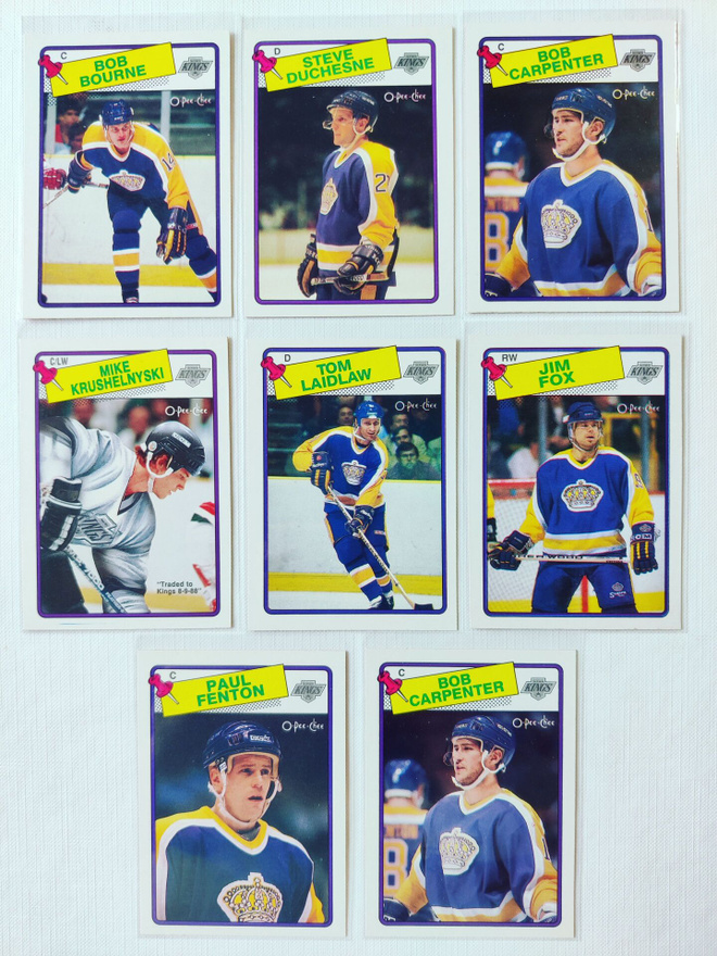 88-89 Opc - Los Angeles Kings 8kpl