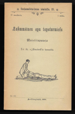Bonsdorff, Hj. von : Ensimmäinen apu tapaturmissa