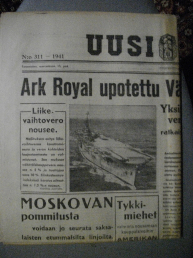 Uusi Suomi Nro 311/15.11.1941 (3.3)