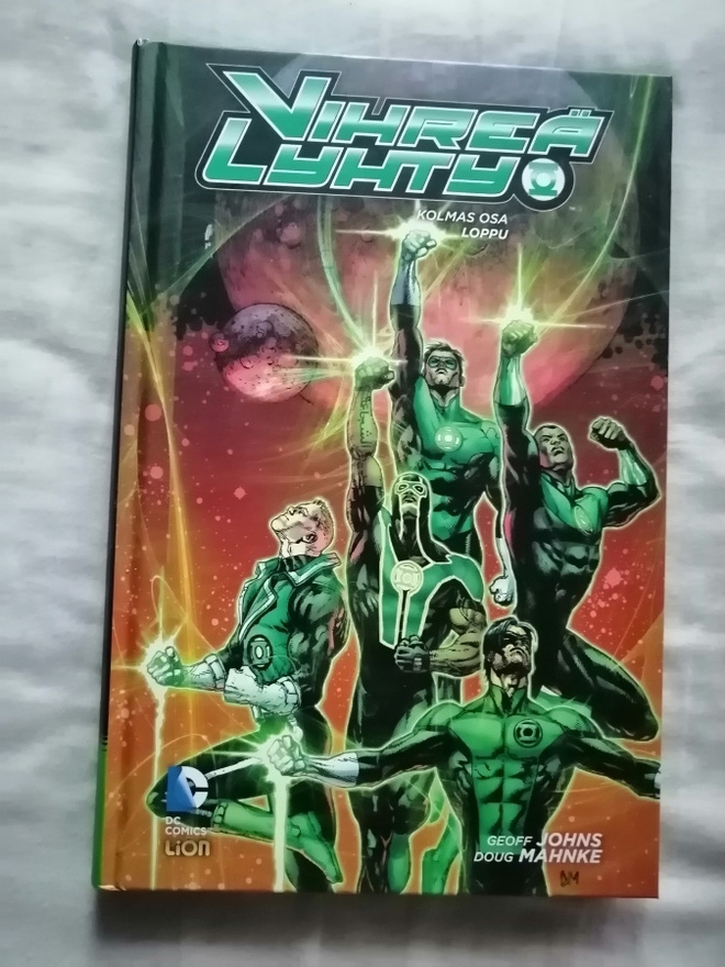 Johns, Geoff & Mahnke, Doug: Vihreä lyhty 3: Loppu