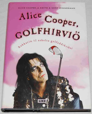 Kirja Alice Cooper Golfhirviö