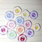 12 ja 16mm nappi , 4 erilaista , 20-30 kpl - pikkukuva 3
