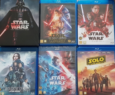 STAR WARS PAKETTI -Blu-Ray