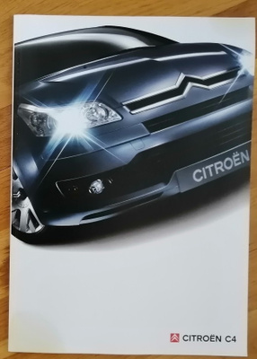 2005 Citroen C4 esite - KUIN UUSI - 56 sivua - suom