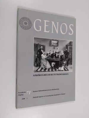 Genos : Suomen sukututkimusseuran aikakauskirja 3/2000