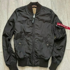 ALPHA INDUSTRIES BOMBER JACKET KOKO XXXS BLACK - pikkukuva 1