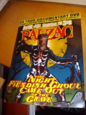 Atom Age Vampire In 308 - BALZAC lehti & dvd (Sis.postikulu)