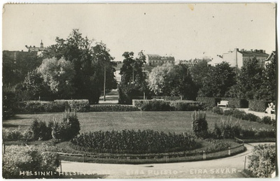 Helsinki Eiran puisto, kulkenut 1933