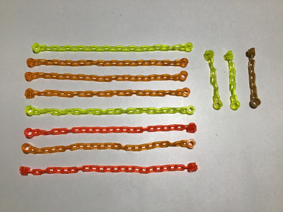 Lego ketjut värikkäät