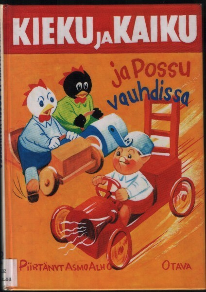Kieku ja Kaiku ja Possu vauhdissa (sid. 1995 kirjastopoisto)