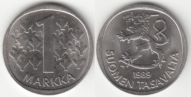 1 mk 1989, hyvä