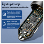 Samsung autolaturi 45W PD + 15W USB-A + 1m kaapeli #31974 - pikkukuva 4