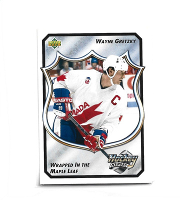 WAYNE GRETZKY - HOCKEY HEROES # 14 of 18 UD 1992-93