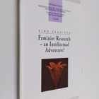 Aino Saarinen : Feminist research - an intellectual adven... - pikkukuva 1