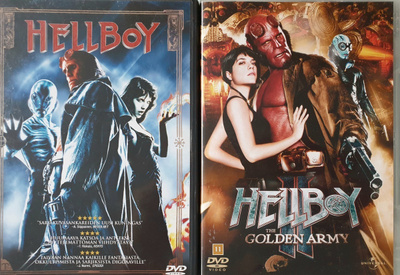 HELLBOY & HELLBOY THE GOLDEN ARMY DVD