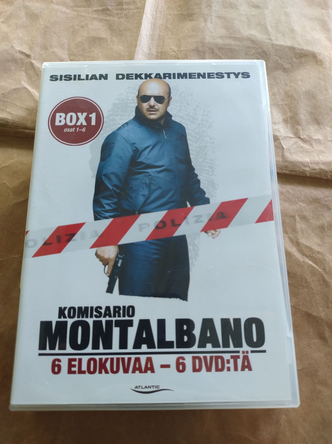 Komisario Montalbano Box 1 (osat 1-6) (DVD) (6 levyä)