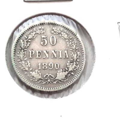 50 penniä 1890