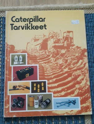 Caterpillar tarvikkeet kuvasto 1978