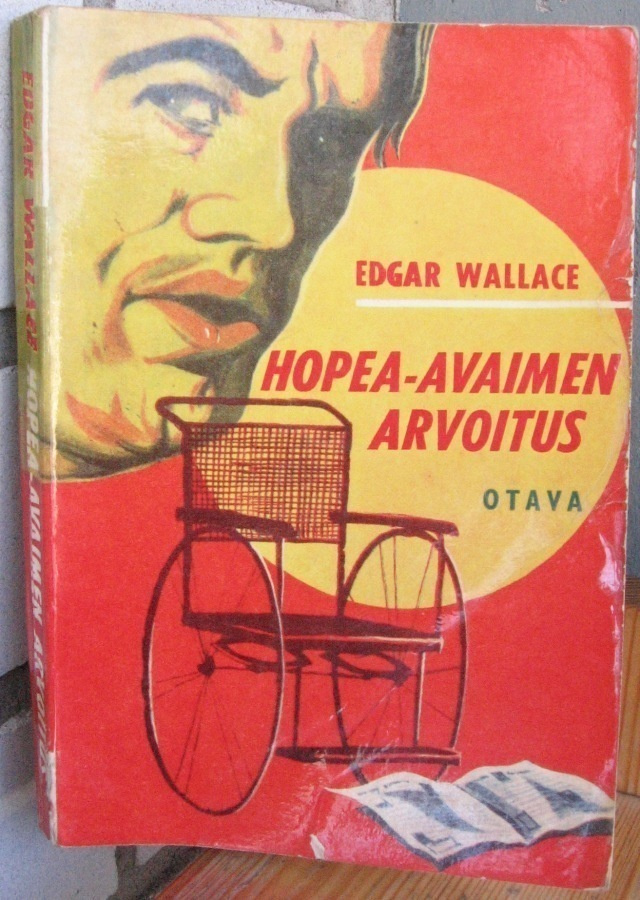 Edgar Wallace: Hopea-avaimen arvoitus. 250 s.