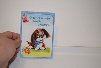 Postikortti (K) koira
