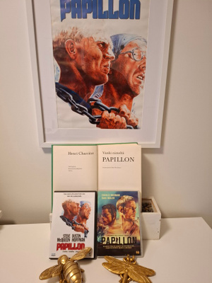 2xPapillon Dvd+Kirja