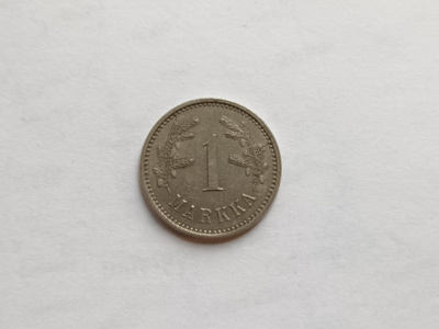 1 Markka 1924, hieno