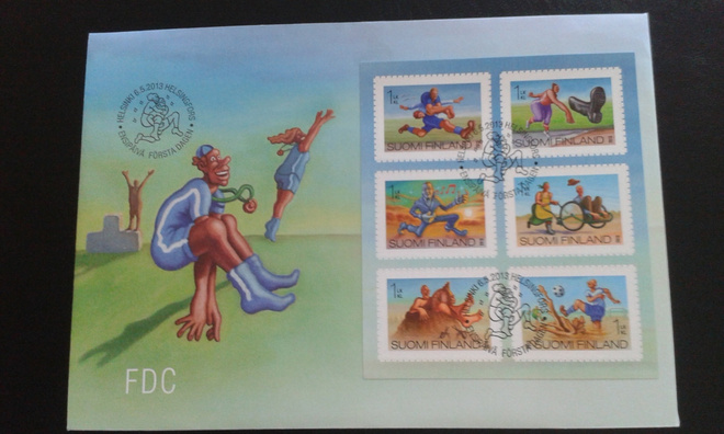 2013 fdc hullut suomalaiset