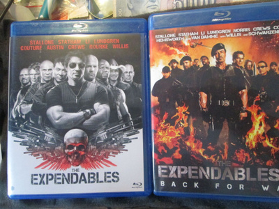 Sylvester Stallone & Simon West: Expendables 1 & 2 2XBlu-Ray