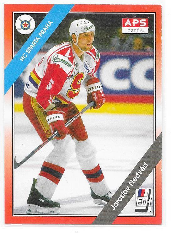 1994-95 APS #76 Jaroslav Nedved Sparta Praha ex- HPK